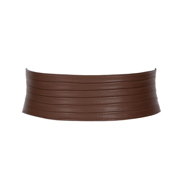 Women Wide Elastic Belts For Dresses Vintage Fashion Stretchy Waist 4552